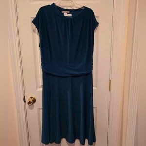 Love Squared Elegant Navy Dress